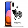 טלה כיסוי מגן קשיח בעיצוב אישי עם השם שלך ל Samsung Galaxy A20s יחידה אחת סקרין מובייל
