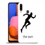 רץ כיסוי מגן קשיח בעיצוב אישי עם השם שלך ל Samsung Galaxy A20s יחידה אחת סקרין מובייל