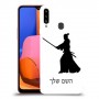 סמוראי כיסוי מגן קשיח בעיצוב אישי עם השם שלך ל Samsung Galaxy A20s יחידה אחת סקרין מובייל