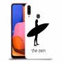 גלישה כיסוי מגן קשיח בעיצוב אישי עם השם שלך ל Samsung Galaxy A20s יחידה אחת סקרין מובייל