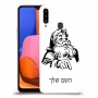 סנטה קלאוס כיסוי מגן קשיח בעיצוב אישי עם השם שלך ל Samsung Galaxy A20s יחידה אחת סקרין מובייל
