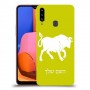 שור כיסוי מגן קשיח בעיצוב אישי עם השם שלך ל Samsung Galaxy A20s יחידה אחת סקרין מובייל