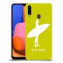 גלישה כיסוי מגן קשיח בעיצוב אישי עם השם שלך ל Samsung Galaxy A20s יחידה אחת סקרין מובייל