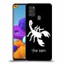 עקרב כיסוי מגן קשיח בעיצוב אישי עם השם שלך ל Samsung Galaxy A21s יחידה אחת סקרין מובייל