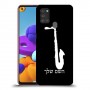 סקספון כיסוי מגן קשיח בעיצוב אישי עם השם שלך ל Samsung Galaxy A21s יחידה אחת סקרין מובייל