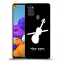 כינור כיסוי מגן קשיח בעיצוב אישי עם השם שלך ל Samsung Galaxy A21s יחידה אחת סקרין מובייל