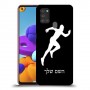 רץ כיסוי מגן קשיח בעיצוב אישי עם השם שלך ל Samsung Galaxy A21s יחידה אחת סקרין מובייל