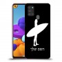 גלישה כיסוי מגן קשיח בעיצוב אישי עם השם שלך ל Samsung Galaxy A21s יחידה אחת סקרין מובייל