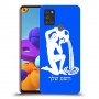 דלי כיסוי מגן קשיח בעיצוב אישי עם השם שלך ל Samsung Galaxy A21s יחידה אחת סקרין מובייל