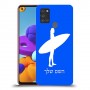 גלישה כיסוי מגן קשיח בעיצוב אישי עם השם שלך ל Samsung Galaxy A21s יחידה אחת סקרין מובייל