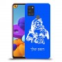 סנטה קלאוס כיסוי מגן קשיח בעיצוב אישי עם השם שלך ל Samsung Galaxy A21s יחידה אחת סקרין מובייל
