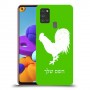 תרנגול כיסוי מגן קשיח בעיצוב אישי עם השם שלך ל Samsung Galaxy A21s יחידה אחת סקרין מובייל