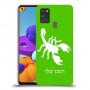 עקרב כיסוי מגן קשיח בעיצוב אישי עם השם שלך ל Samsung Galaxy A21s יחידה אחת סקרין מובייל
