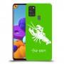 סרטן כיסוי מגן קשיח בעיצוב אישי עם השם שלך ל Samsung Galaxy A21s יחידה אחת סקרין מובייל