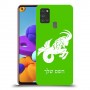גדי כיסוי מגן קשיח בעיצוב אישי עם השם שלך ל Samsung Galaxy A21s יחידה אחת סקרין מובייל