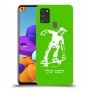 ילד סקייטבורד כיסוי מגן קשיח בעיצוב אישי עם השם שלך ל Samsung Galaxy A21s יחידה אחת סקרין מובייל