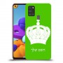 כתר מלכותי כיסוי מגן קשיח בעיצוב אישי עם השם שלך ל Samsung Galaxy A21s יחידה אחת סקרין מובייל