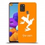 צפרדע טרופית כיסוי מגן קשיח בעיצוב אישי עם השם שלך ל Samsung Galaxy A21s יחידה אחת סקרין מובייל