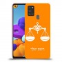 מאזניים כיסוי מגן קשיח בעיצוב אישי עם השם שלך ל Samsung Galaxy A21s יחידה אחת סקרין מובייל