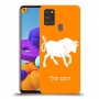 שור כיסוי מגן קשיח בעיצוב אישי עם השם שלך ל Samsung Galaxy A21s יחידה אחת סקרין מובייל