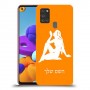 בתולה כיסוי מגן קשיח בעיצוב אישי עם השם שלך ל Samsung Galaxy A21s יחידה אחת סקרין מובייל