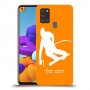 סקִי כיסוי מגן קשיח בעיצוב אישי עם השם שלך ל Samsung Galaxy A21s יחידה אחת סקרין מובייל
