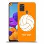 כדורעף - כדור כיסוי מגן קשיח בעיצוב אישי עם השם שלך ל Samsung Galaxy A21s יחידה אחת סקרין מובייל