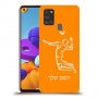 שחקן כדורעף כיסוי מגן קשיח בעיצוב אישי עם השם שלך ל Samsung Galaxy A21s יחידה אחת סקרין מובייל