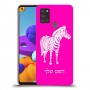 זברה כיסוי מגן קשיח בעיצוב אישי עם השם שלך ל Samsung Galaxy A21s יחידה אחת סקרין מובייל