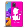 אישה אהבה כיסוי מגן קשיח בעיצוב אישי עם השם שלך ל Samsung Galaxy A21s יחידה אחת סקרין מובייל