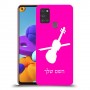 כינור כיסוי מגן קשיח בעיצוב אישי עם השם שלך ל Samsung Galaxy A21s יחידה אחת סקרין מובייל