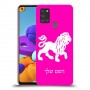 אריה כיסוי מגן קשיח בעיצוב אישי עם השם שלך ל Samsung Galaxy A21s יחידה אחת סקרין מובייל
