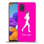 ג'וגלין - אישה כיסוי מגן קשיח בעיצוב אישי עם השם שלך ל Samsung Galaxy A21s יחידה אחת סקרין מובייל