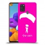 צניחה חופשית כיסוי מגן קשיח בעיצוב אישי עם השם שלך ל Samsung Galaxy A21s יחידה אחת סקרין מובייל