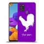 תרנגול כיסוי מגן קשיח בעיצוב אישי עם השם שלך ל Samsung Galaxy A21s יחידה אחת סקרין מובייל