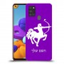 קשת כיסוי מגן קשיח בעיצוב אישי עם השם שלך ל Samsung Galaxy A21s יחידה אחת סקרין מובייל