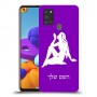 בתולה כיסוי מגן קשיח בעיצוב אישי עם השם שלך ל Samsung Galaxy A21s יחידה אחת סקרין מובייל