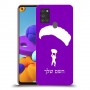 צניחה חופשית כיסוי מגן קשיח בעיצוב אישי עם השם שלך ל Samsung Galaxy A21s יחידה אחת סקרין מובייל