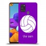 כדורעף - כדור כיסוי מגן קשיח בעיצוב אישי עם השם שלך ל Samsung Galaxy A21s יחידה אחת סקרין מובייל