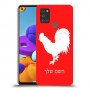 תרנגול כיסוי מגן קשיח בעיצוב אישי עם השם שלך ל Samsung Galaxy A21s יחידה אחת סקרין מובייל