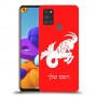 גדי כיסוי מגן קשיח בעיצוב אישי עם השם שלך ל Samsung Galaxy A21s יחידה אחת סקרין מובייל
