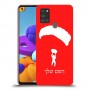 צניחה חופשית כיסוי מגן קשיח בעיצוב אישי עם השם שלך ל Samsung Galaxy A21s יחידה אחת סקרין מובייל
