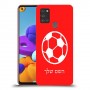 כדורגל - כדור כיסוי מגן קשיח בעיצוב אישי עם השם שלך ל Samsung Galaxy A21s יחידה אחת סקרין מובייל