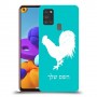 תרנגול כיסוי מגן קשיח בעיצוב אישי עם השם שלך ל Samsung Galaxy A21s יחידה אחת סקרין מובייל