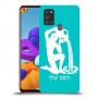 דלי כיסוי מגן קשיח בעיצוב אישי עם השם שלך ל Samsung Galaxy A21s יחידה אחת סקרין מובייל