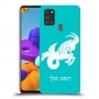 גדי כיסוי מגן קשיח בעיצוב אישי עם השם שלך ל Samsung Galaxy A21s יחידה אחת סקרין מובייל