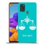 מאזניים כיסוי מגן קשיח בעיצוב אישי עם השם שלך ל Samsung Galaxy A21s יחידה אחת סקרין מובייל