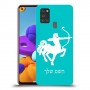 קשת כיסוי מגן קשיח בעיצוב אישי עם השם שלך ל Samsung Galaxy A21s יחידה אחת סקרין מובייל