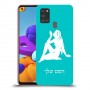 בתולה כיסוי מגן קשיח בעיצוב אישי עם השם שלך ל Samsung Galaxy A21s יחידה אחת סקרין מובייל