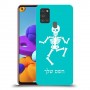 שלד כיסוי מגן קשיח בעיצוב אישי עם השם שלך ל Samsung Galaxy A21s יחידה אחת סקרין מובייל